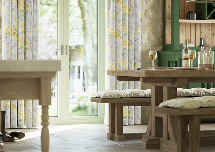 Bouquet Velvet, Primrose - Made to Measure Curtain - Image 5